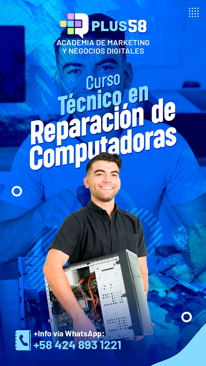 Ver más sobre Curso: Técnico en Reparación de Computadoras 