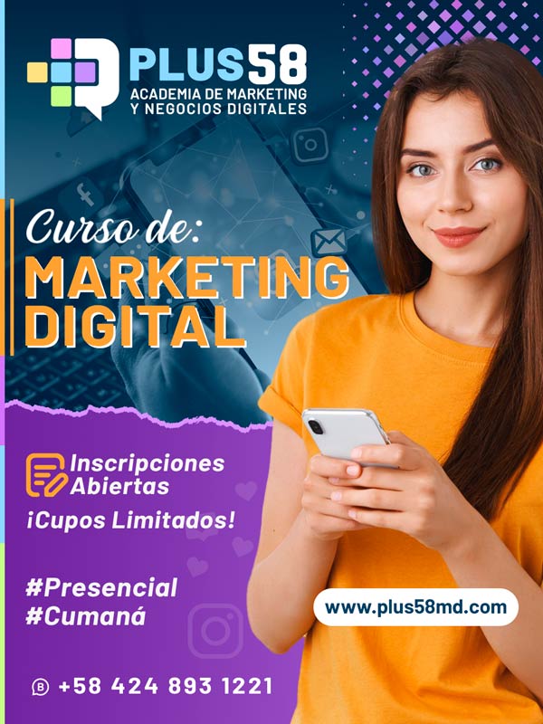 Ver más sobre el Curso de Marketing Digital en Cumaná